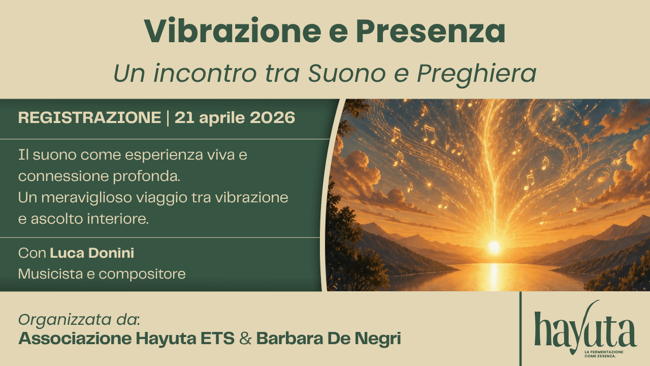 Vibrazione e Presenza-Registrazione